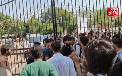 कोटा में बीटेक छात्र की संदिग्ध मौत से कैंपस में तनाव, RTU छात्रों पर पुलिस का लाठीचार्ज