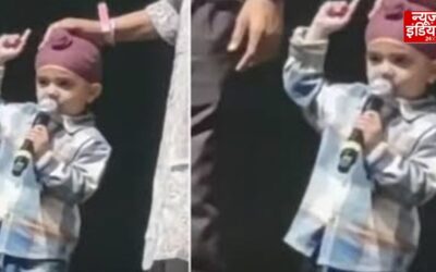 2 साल के शुभदीप ने स्टेज पर गाया गाना, सिद्धू मूसेवाला के अंदाज ने फैंस को किया भावुक