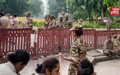 CJP मार्च को रोकने की तैयारी? दिल्ली में भारी सुरक्षा, 25 हजार जवान तैनात