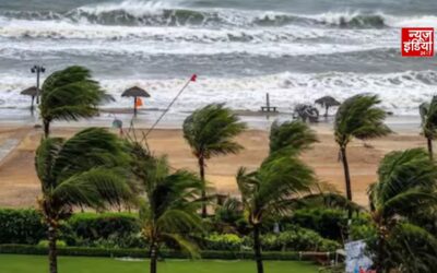 बंगाल की खाड़ी में चक्रवात ‘अर्नब’ हुआ बेहद गंभीर, 25 KM प्रति घंटे की रफ्तार से बढ़ रहा