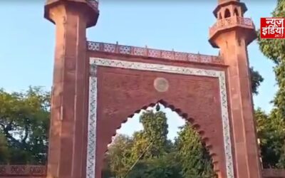 AMU में प्रदर्शन तेज, छात्रों ने बंद किए चार गेट, प्रॉक्टोरियल टीम ने ताले तोड़कर खुलवाए