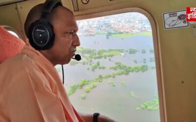 लखनऊ में बाढ़ का कहर, घरों में घुसा पानी; CM योगी ने पीड़ितों से की मुलाकात