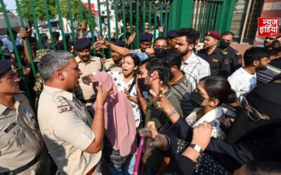 छात्रसंघ चुनाव के ऐलान के कुछ ही घंटों बाद JMI में फिर भड़का विरोध प्रदर्शन, कई छात्र डिटेन