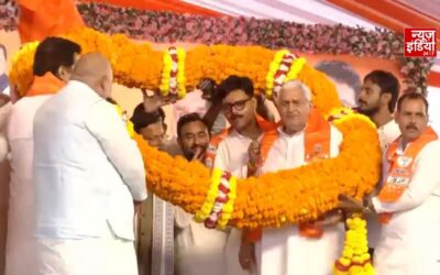 अमेठी में सपा को बड़ा झटका, अभय सिंह समेत तीन नेताओं ने थामा भाजपा का दामन