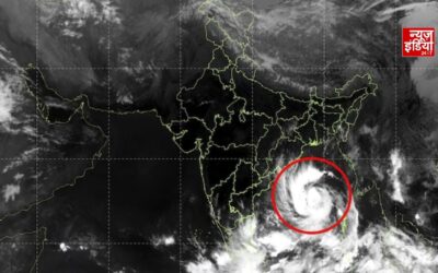 आंध्र प्रदेश की ओर तेजी से बढ़ रहा चक्रवात अर्नब, ओडिशा समेत दो राज्यों में रेड अलर्ट; ISRO के सैटेलाइट ने कैद की तस्वीरें