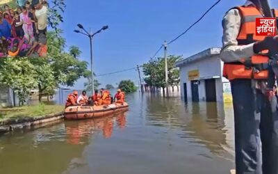 लखनऊ में बाढ़ का कहर: दोस्त को बचाने उतरा 19 वर्षीय विमल, तेज बहाव में बहकर मौत