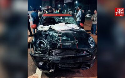 Mini Cooper हादसा: FIR में आरोपी की पहचान अज्ञात, ड्राइवर ने कहा था- ‘पापा सब संभाल लेंगे’