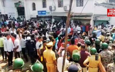 महाराष्ट्र में RSS के पथ संचलन पर बवाल, धार्मिक स्थल के सामने बैठीं महिलाएं; पथराव के बाद लाठीचार्ज
